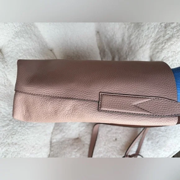 Junie Large Pebbled Leather Messenger - Picture 9 of 13